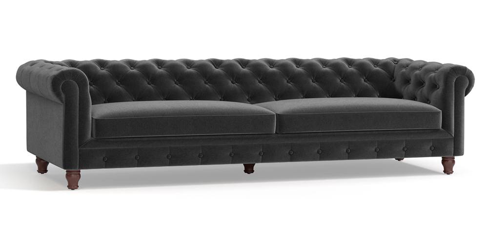 Winchester Fabric Sofa (Pebble Grey)